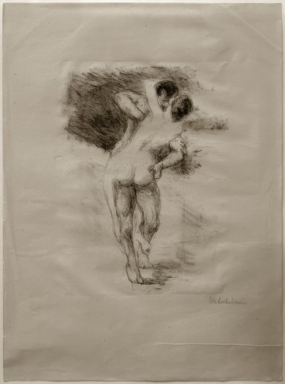 M.Liebermann, aşk sahnesi by Max Liebermann