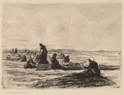Ağları Onarmak by Max Liebermann