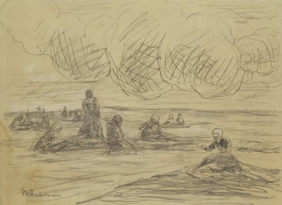 Ağları Onarmak, 1894 by Max Liebermann