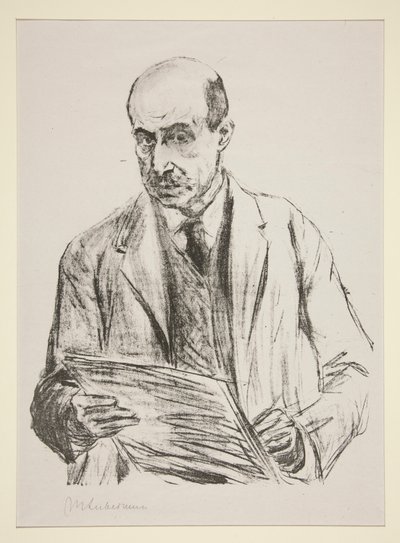 Otoportre by Max Liebermann
