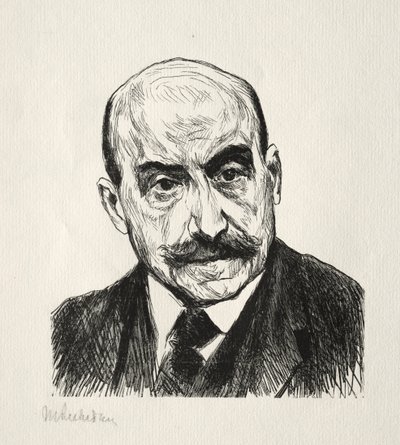 Otoportre. by Max Liebermann
