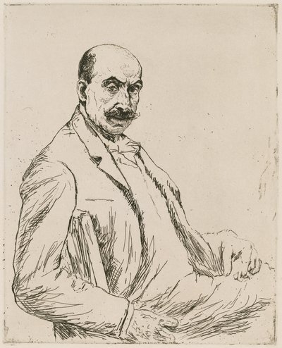Otoportre, 1906. by Max Liebermann