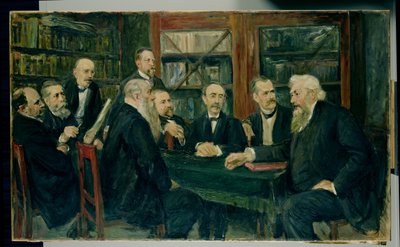 Hamburg Profesörler Sözleşmesi, 1906 (ayrıca bkz. 144760) by Max Liebermann