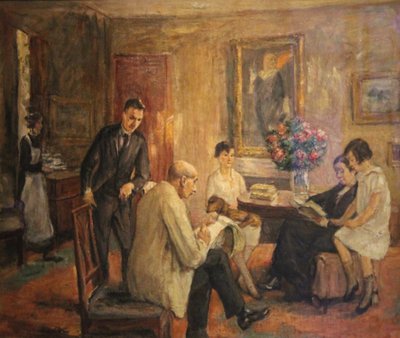 Liebermann Ailesi by Max Liebermann
