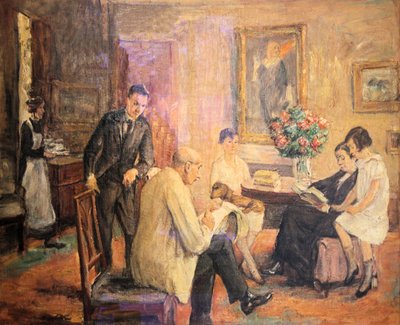 Liebermann Ailesi by Max Liebermann