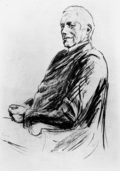 U. of. Wilamowitz-Moellendorff / Liebermann by Max Liebermann