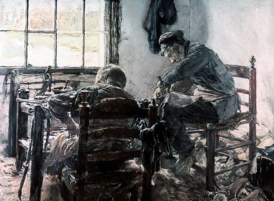 Ayakkabıcının Atölyesi, 1881 by Max Liebermann