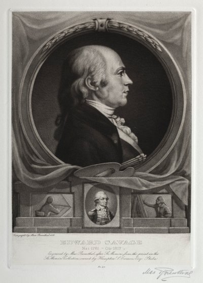 Edward Savage, 1899. by Max Rosenthal