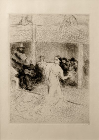M.Slevogt, dansçı by Max Slevogt
