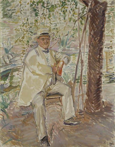 Sanat Tarihçisi, Profesör Dr. Karl Voll (1867-1917) 1911 by Max Slevogt