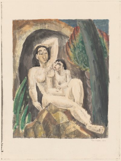 Anne ve Çocuk by Max Weber