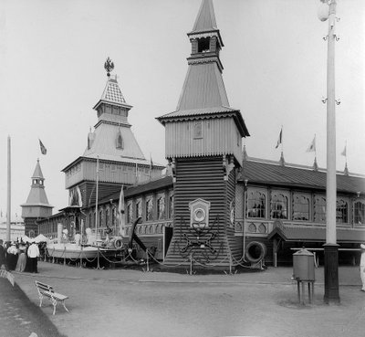 Deniz Köşesi, Tüm Rusya Sergisi, Nizhny Novgorod, Rusya, 1896. by Maxim Dmitriev