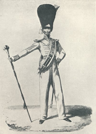 17. Alay, Davul Binbaşı 1830, 1830 1909 by Maxim Gauci