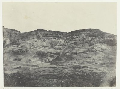 Gournah, Thebes Nekropolü, Thebes, 184951, 1852 basılmış. by Maxime Du Camp