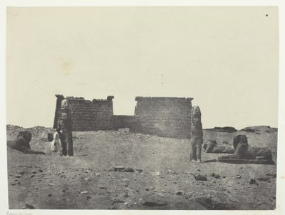 Hémi-Spéos De Séboua, Drômos, Nubia, 184951, 1852