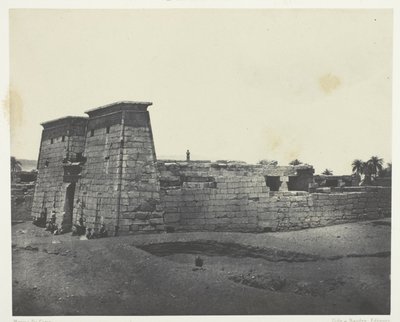 Karnak, Khons Tapınağı; Teb by Maxime Du Camp