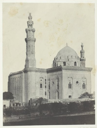 Sultan Haçan Camii, Le Kaire, 184951, 1852 basımı. by Maxime Du Camp