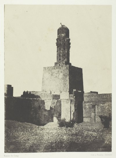 Khalife Haakem Biamrillah Camii, Kahire by Maxime Du Camp