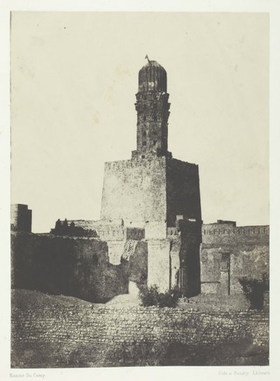 Halife Haakem Biamrillah Camii, Kahire, 184951, 1852 basılmıştır. by Maxime Du Camp
