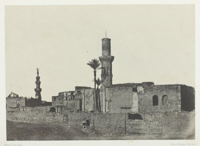 Bab-el-Saïda, Kahire yakınlarındaki cami by Maxime Du Camp