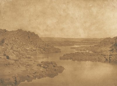G.D. tarafındaki ilk Katarakt çıkışı, 1849-50. by Maxime Du Camp
