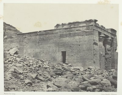 Dantour Antik Tantour Tapınağı, Osiris-Isis-Horus Üçlüsü