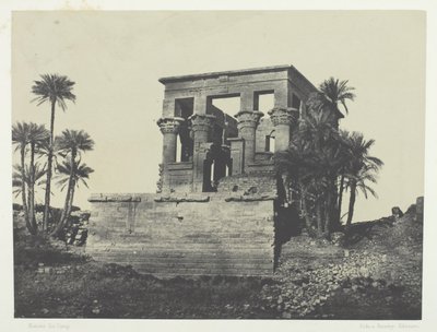 Temple Hypêthre, Philoe, Nubie, 184951, 1852
