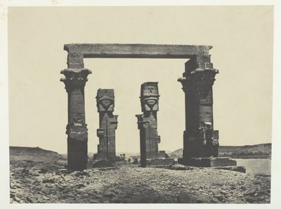 Temple de Kardassy, Nubie, 184951, 1852