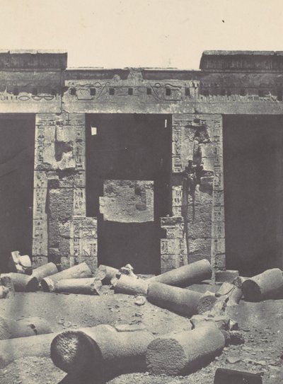 Teb. Medinet-Habou. Ramses-Méiamoun Sarayı