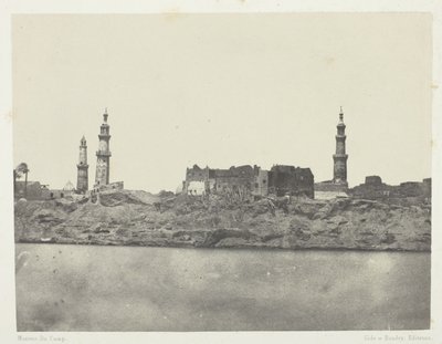 Genel Görünüm, Girgeh, Yukarı Mısır by Maxime Du Camp