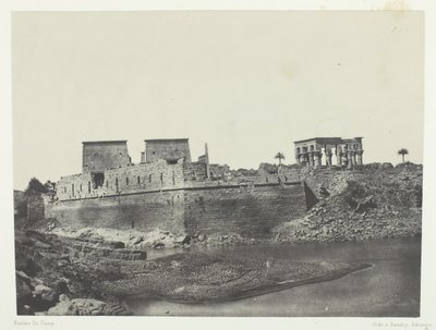 Güney-Batı Açısından Görünüm, Philoe, Nubia, 184951, 1852