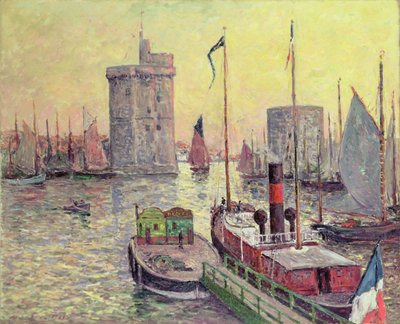 La Rochelle Limanı by Maxime Emile Louis Maufra