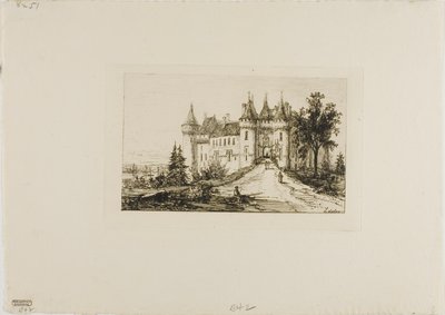 Chateau de Chaumont, Touraine by Maxime Lalanne