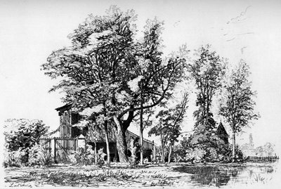 Akasyalar, c1850-1895 1924 by Maxime Lalanne
