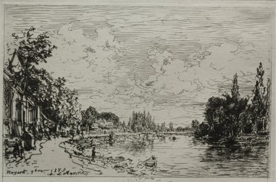 Noyant, 1883. by Maxime Lalanne