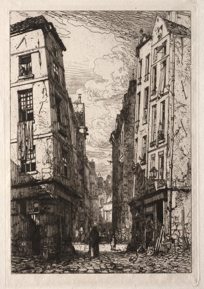 Rue des Marmousets. by Maxime Lalanne
