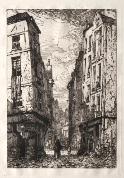 Rue des Marmousets. by Maxime Lalanne