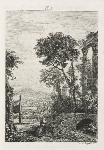 Gravür Üzerine İnceleme: Levha 2, 1866. by Maxime Lalanne