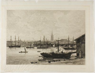 Bordeaux manzarası by Maxime Lalanne