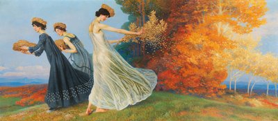 Sonbahar Altını, 1905. by Maximilian Lenz