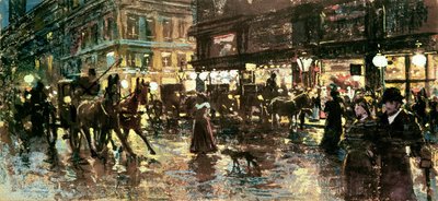 Geceleri Ringstrasse, Viyana by Maximilian Lenz