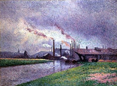 Nehir boyunca by Maximilien Luce