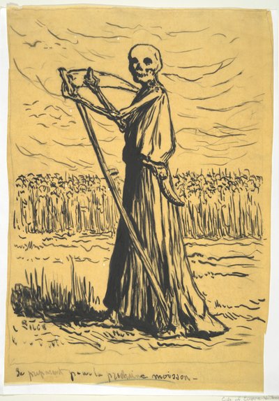 Bir Orakçı Olarak Ölüm by Maximilien Luce