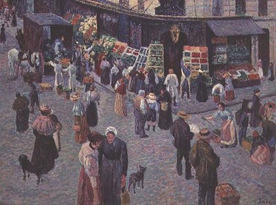ರೂ ಡೆಸ್ ಅಬ್ಬೆಸ್ಸೆಸ್ಟರ್ಕ್ by Maximilien Luce