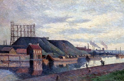 Sacré Madame cüruf yığınları by Maximilien Luce