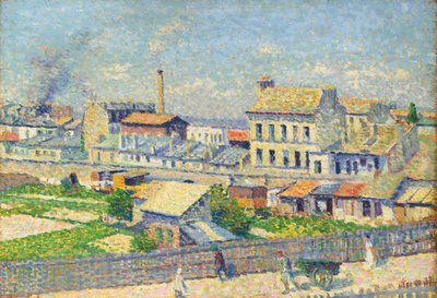 Montmartre, Damrémont Caddesi by Maximilien Luce