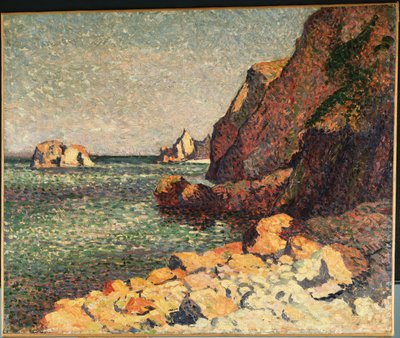 Deniz ve Kayalar, Agay, 1893 by Maximilien Luce