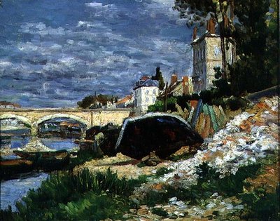 Nehrin Kıyıları by Maximilien Luce