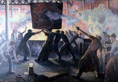 Dökümhane tarafından Maximilian by Maximilien Luce