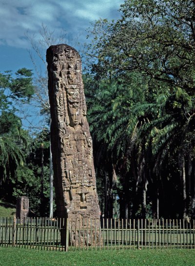 Büyük meydandaki F stelinin detayı by Mayan